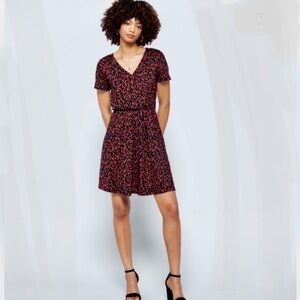 NWOT - Floral French Grey Dress from Stitch Fix